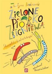 okładka Zielone piórko Zbigniewa w.3 książka