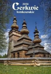 okładka Kalendarz 2026 Cerkwie łemkowskie książka