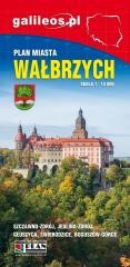okładka Plan miasta - Wałbrzych, mapa - Powiat wałbrzyski książka | Praca Zbiorowa