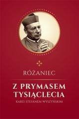 okładka Różaniec z Prymasem Tysiąclecia kard S. Wyszyńskim książka | ks. JanGlapiak