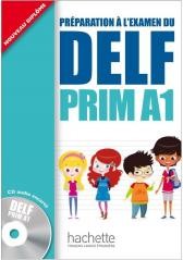 okładka DELF Prim A1 podręcznik +CD książka | Marty Roselyne, Launay Maud