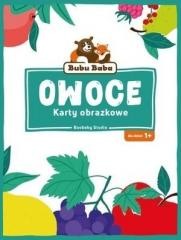 okładka Bubu Baba Karty obrazkowe Owoce książka | Praca Zbiorowa