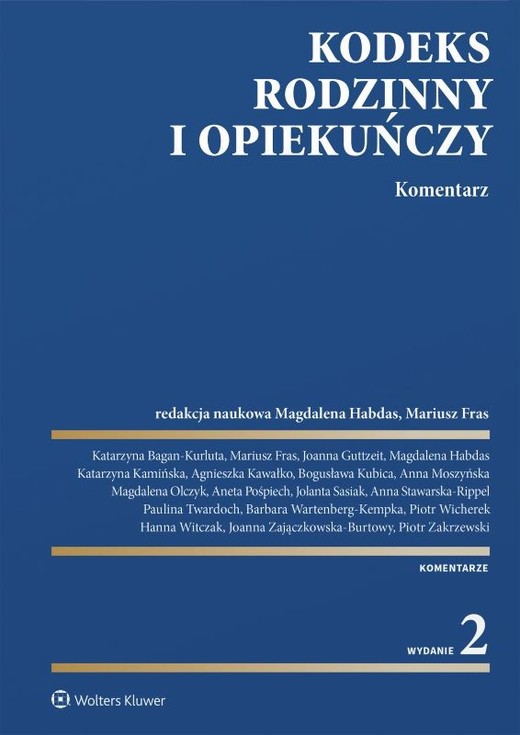 okładka Kodeks rodzinny i opiekuńczy. Komentarz książka | Opracowanie zbiorowe