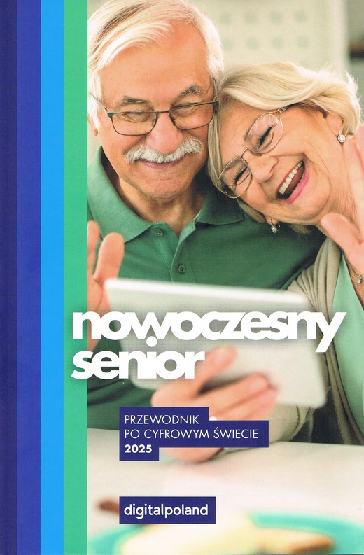 okładka Nowoczesny senior 2025 Przewodnik po cyfrowym świecie książka | Opracowanie zbiorowe