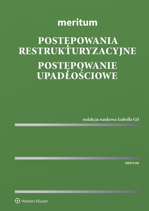 okładka Meritum. Postępowania restrukturyzacyjne. Postępowanie upadłościowe książka | Opracowanie zbiorowe