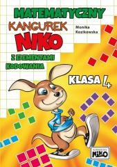 okładka Matematyczny kangurek Niko z elementami kodowania książka | Kozikowska Monika