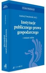 okładka Instytucje publicznego prawa gospodarczego... książka | red. AndrzejPowałowski