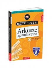 okładka Arkusze egzaminacyjne z j. polskiego dla 8-klasis książka | Anna Wróbel
