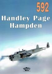 okładka Handley Page Hampden nr 592 książka | Janusz Ledwoch