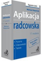 okładka Aplikacja radcowska 2025 w.17 książka | Mariusz Stepaniuk