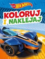 okładka Koloruj i naklejaj! Hot Wheels książka | Praca Zbiorowa
