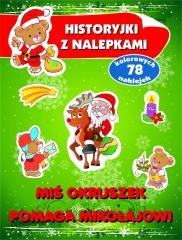 okładka Miś Okruszek pomaga Mikołajowi książka | Anna Wiśniewska
