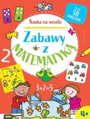 okładka Nauka na wesoło. Zabawy z matematyką książka | Broadbent Paul, Simon Abbott