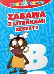 okładka Zabawa z literkami - zeszyt 2 DAMIDOS książka | Praca Zbiorowa