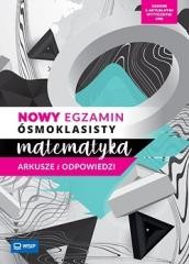 okładka Matematyka SP 8 Nowy egzamin ósmoklasisty arkusze książka | Adam Makowski, Barbara Dubieck, Piotr Ludwikowski