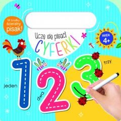 okładka Uczę się pisać! Cyferki książka | Praca Zbiorowa