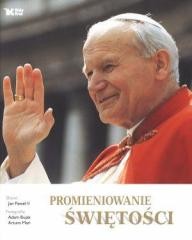 okładka Promieniowanie świętości wer. niem Biały Kruk książka | Adam Bujak, Jan PawełII