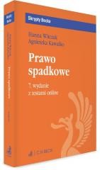 okładka Prawo spadkowe z testami online książka | Agnieszka Kawałko, Hanna Witczak