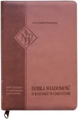 okładka Nowy Testament NPD suwak paginatory róż wenecki książka | Praca Zbiorowa