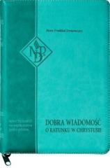 okładka Nowy Testament NPD suwak paginatory miętowy książka | Praca Zbiorowa