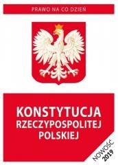 okładka Konstytucja Rzeczypospolitej Polskiej w.2019 książka | Praca Zbiorowa