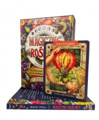 okładka Magiczne rośliny (książka + karty) książka | Maia Toll