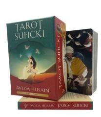 okładka Tarot Suficki (książka + karty) książka | Ayeda Husain