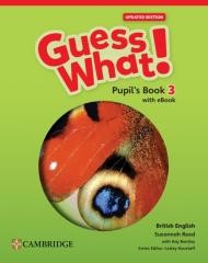 okładka Guess What! British English Level 3 PB + eBook Upd książka | Robertson LynnMarie