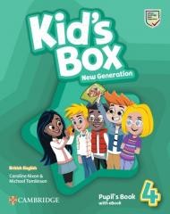 okładka Kid's Box New Generation Level 4 PB with eBook książka | Nixon Caroline, Tomlinson Michael