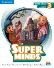 okładka Super Minds Level 3 WB with Digital Pack książka | Praca Zbiorowa