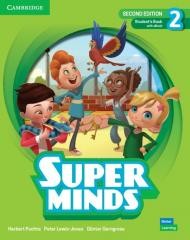 okładka Super Minds Level 2 SB with eBook książka | Gunter Gerngro, Peter Lewis-Jones, Herbert Puchta