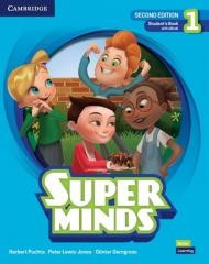okładka Super Minds Level 1 SB with eBook książka | Gunter Gerngro, Peter Lewis-Jones, Herbert Puchta