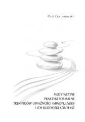 okładka Medytacyjne praktyki formalne treningów... książka | Piotr Goniszewski