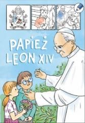 okładka Papież Leon XIV - kolorowanka książka | Praca Zbiorowa