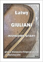 okładka Łatwy Giuliani Mistrzowie gitary Gitara klasyczna książka | M. Pawełek
