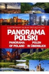okładka Panorama polski ilustrowany album trzyjęzyczny... książka | Praca Zbiorowa