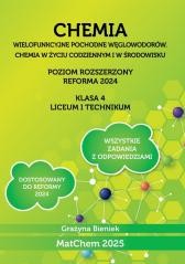 okładka Chemia Zb. zadań 4 LO i technikum PR książka | Bieniek Grażyna