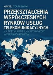 okładka Przekształcenia współczesnych rynków usług... książka | Maciej Czaplewski