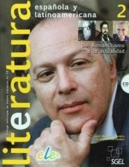 okładka Literatura espanola y latinoamericana 2 + CD książka | Praca Zbiorowa