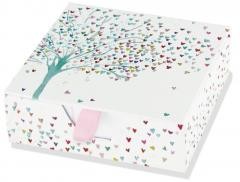 okładka Karteczki zdobione Sercowe Drzewo książka