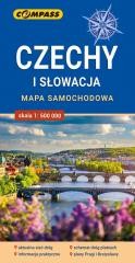 okładka Mapa - Czechy i Słowacja 1:500 000 książka | Praca Zbiorowa