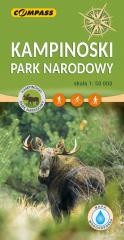 okładka Mapa - Kampinoski Park Narodowy 1:50 000 książka | Praca Zbiorowa
