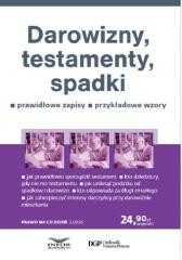 okładka Darowizny, testamenty, spadki. Prawo na co dzień książka | Eliza Borkowska
