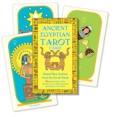 okładka Karty tarot Starożytny Egipt Ancient Egyptian książka