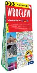 okładka Plastic map Wrocław 1:22 500 w.2025 książka | Praca Zbiorowa