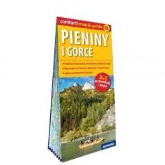 okładka Comfort! map&quide Pieniny i Gorce 2w1 w.2025 książka