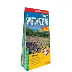 okładka Comfort! map Góry Świętokrzyskie 1:75 000 w.2025 książka | Praca Zbiorowa