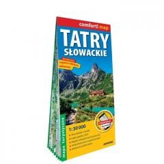 okładka Comfort! map Tatry słowackie / Tatry slovenske książka | Praca Zbiorowa