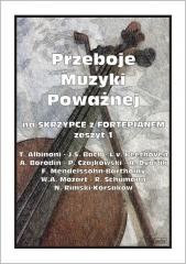 okładka Przeboje muzyki poważnej na skrzypce... z.1 książka