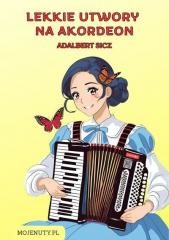 okładka Lekkie utwory na akordeon książka | Adalbert Sicz